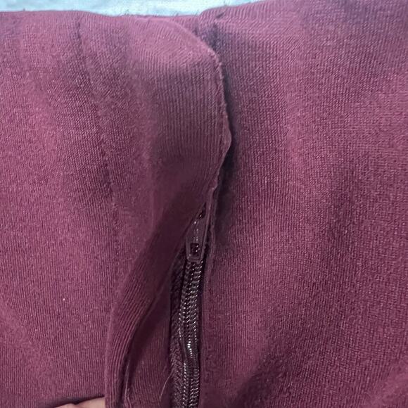 Alfani Burgundy Ankle Pant - Picture 4 of 7